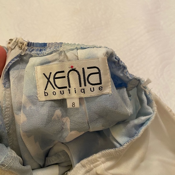 White and Blue Playsuit from Xenia Boutique - Picture 7 of 7
